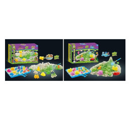 Гра "Живий Марсіанський пісок" WLN-40A / B / C / D (48шт / 2) 4 види, свет.прі напр.луч, об'ем.фор 26 * 4,5 * 18см