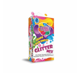 Набір для ліплення Glytter Mix 2 склянки (4 види). У наб 2 ст тесту НЕОН * 100г + 2 пакетика с41014