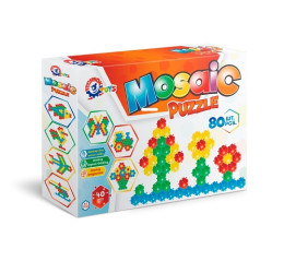 Игрушка мозаика-пазлы "Коврик ТехноК" (80 деталей) арт. 2933