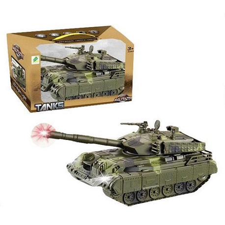Танк батар 1188 (60шт / 2) світло, звук, в коробці 36 * 15 * 18 см  (1188 (60шт/2))