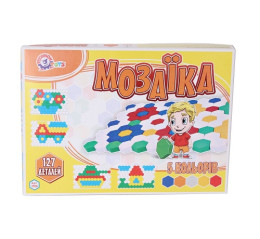 Мозаика для малышей 3 (127 элементов), арт. 0908 Мозаика для малышей 3 (127 элементов), арт. 0908