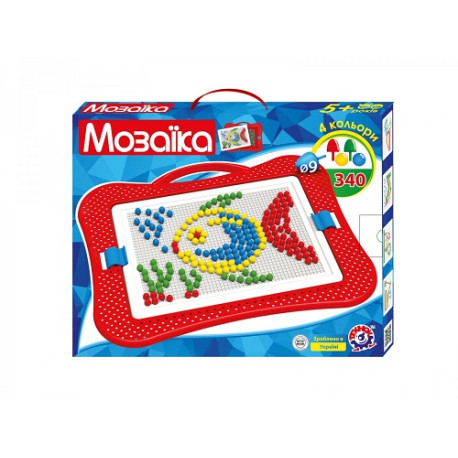Іграшка "Мозаїка 4 ТехноК" (9мм - 340шт), арт. 3367  (3367)