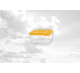 Контейнер для харчових продуктів квадрат  0,5 л