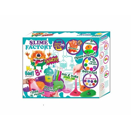 Набор для экспериментов TM Mr.Boo Slime Factory 80012  (80012)