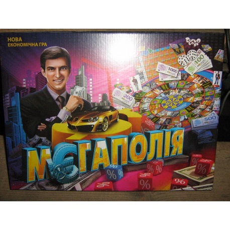 Гра велика наст. "Мегаполія" (10) укр.  (5025)