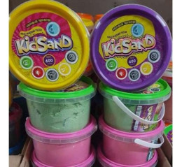 Набір креативної творчості "Кінетичний пісок"KidSand" банка 600г (24)	KS-01-05