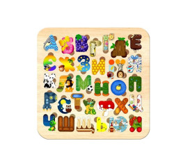 Азбука украинского языка деревянная 172093