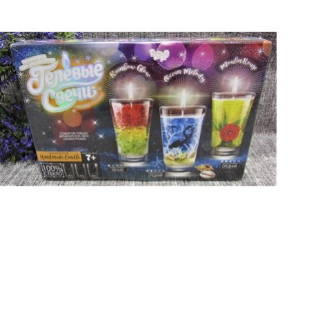Набір креативної творчості "Magic Candle " парафінові свічки своїми руками (4) 6783  (6783)