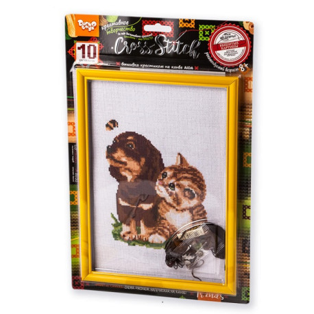 Наб для творчості Вишивка хрестиком на канві на дер підрамнику CROSS STITCH -/10 (ДТ) 6260  (6260)
