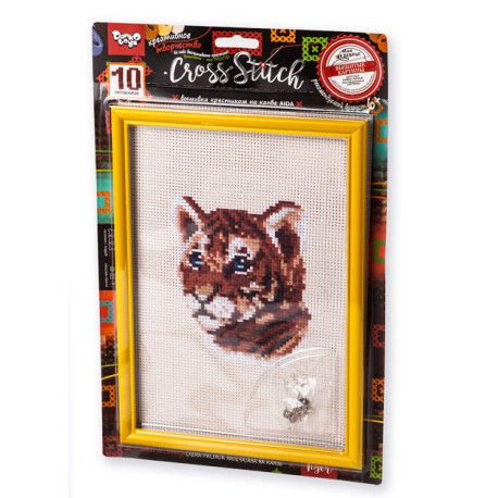 Наб для творчості Вишивка хрестиком на канві на дер підрамнику CROSS STITCH -/10 (ДТ) 6260  (6260)