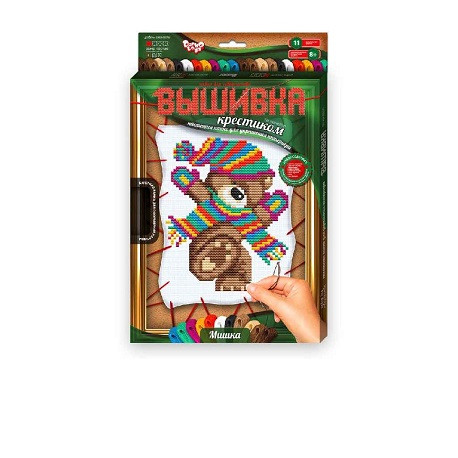 Наб для творчості Вишивка хрестиком на розтяжці з рамкою  -/20 (ДТ) 5198  (5198)