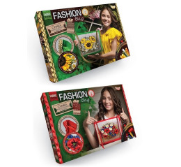 Комплект для творчості "Fashion Bag " вишивка стрічками (6)