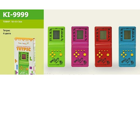 Тетріс KI-9999 (200шт) 4 кольори, батар., В кор. 18 * 8 * 3 см  (KI-9999)