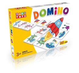 Доміно класичне тм "EUROTOYS" "SPASE" в комплекті 28 елементів 30113 Доміно класичне тм "EUROTOYS" "SPASE" в комплекті 28 елементів 30113