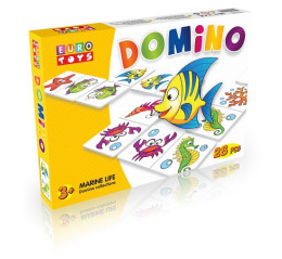 Домино классическое тм "EUROTOYS" "MARIN LIFE" в комплекте 28 элементов 30090 Домино классическое тм "EUROTOYS" "MARIN LIFE" в комплекте 28 элементов 30090