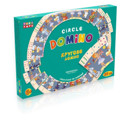 Домино круговое "Профессии" ТМ "EURO TOYS" 30465