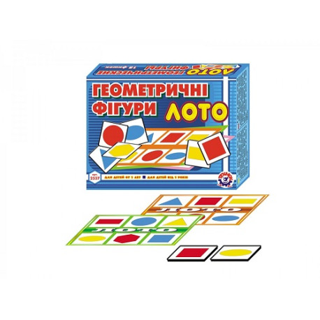 Лото "Геометричні фігури ТехноК"2537  (2537)