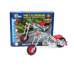 Конструктор металлический "Мотоцикл ТехноК" арт.4807