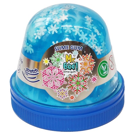 Лизун-Антістрес ТМ Mr.Boo Кришталевий 80г 80034  (80034)
