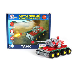 Конструктор металлический "Танк Техноком" арт. 4951
