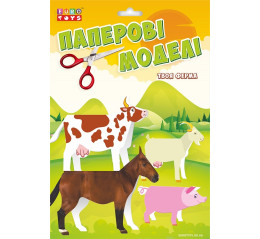 Набор "Бумажные модели", серия "Твоя ферма", арт 30380