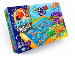 Игра большая наст. "2 в 1:" Клевая рыбалка "и" Кинетический песок KIDSAND "рус. (5) KRKS-01-01 Игра большая наст. "2 в 1:" Клевая рыбалка "и" Кинетический песок KIDSAND "рус. (5) KRKS-01-01