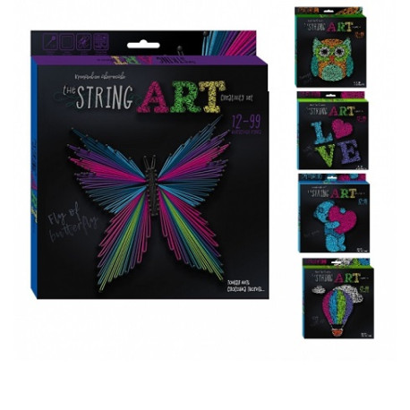 Креативна творчість "The "STRING ART" рос (12)	STRA-01-01,02,03,04,05,06  (9166)