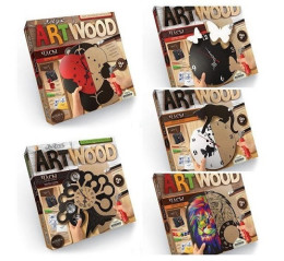 Набір креативної творчості "ARTWOOD настінний годинник" випилювання лобзиком(5)	LBZ-01-01