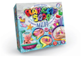 Набір креативної творчості "Пластилінове Мило "PLAY CLAY SOAP" великий рос (6)	PCS-01-01,
