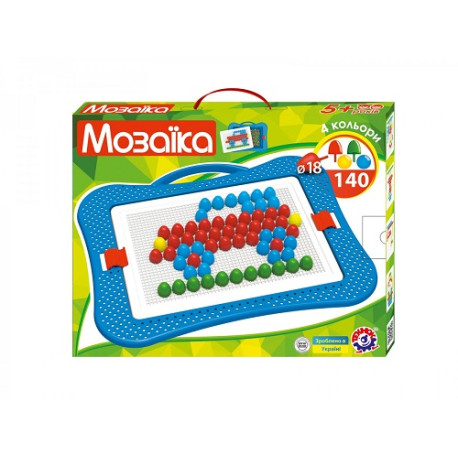 Іграшка "Мозаїка 6 ТехноК" (18мм - 140шт) арт. 3381  (3381)