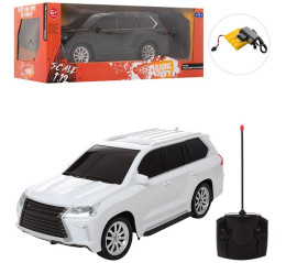 Машина QX3688-570 (12шт) р/у, аккум, 1:12, 32см, резин.кол, свет, 2цвета, в кор-ке, 44-17-18см