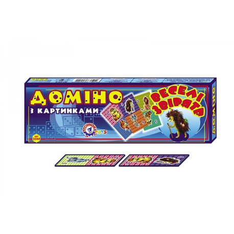 Доміно велике "Веселі звірята ТехноК" 2544  (2544)