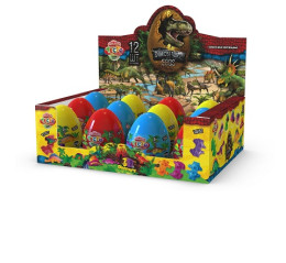 Набір креативної творчості" Тісто для ліпки "Master Do" Dinosaurs EGGS рос. (12)	ТМD-08-0