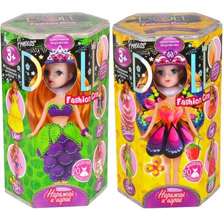 Набір креативної творчості "PRINCESS DOLL" малий рос (8)	CLPD-02-01,CLPD-02-02  (0244)