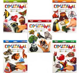 Набір для творчості "Оригамі" (20)Ор-01-01,02,03,04,05