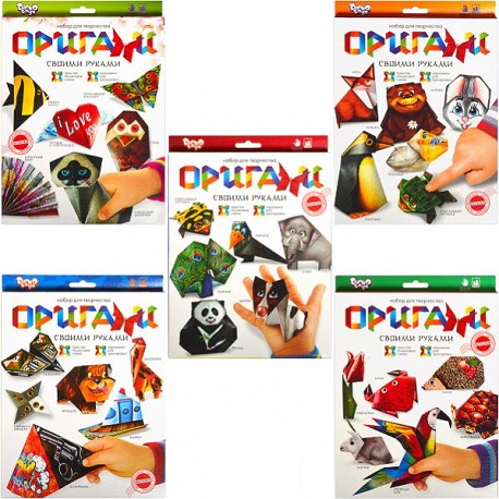 Набір для творчості "Оригамі" (20)Ор-01-01,02,03,04,05  (0951)
