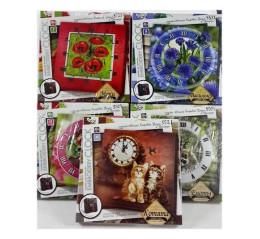 Комплект для творчості "Embroidery clock"  (10)	EС-01-01,02,03,04,05