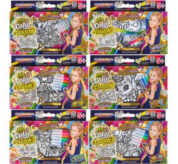 Набор креативного творчества "My Color Clutch" клатч-пенал-раскраска CCL-02-01, 02, 03 ... 05,06 7461