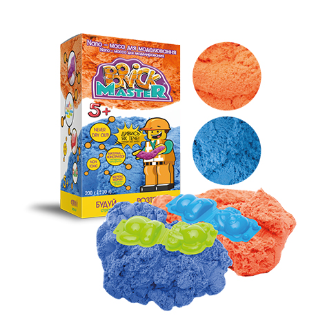 Nano-маса для моделювання TM Brick Master ZOO 200г 90007  (90007)