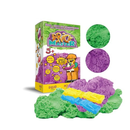 Nano-маса для моделювання TM Brick Master Cars 200г 90009  (90009)