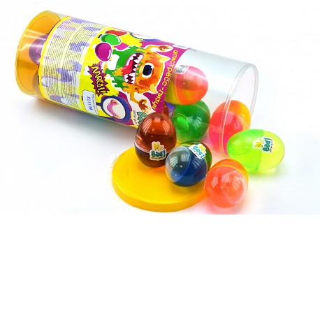 Лизун-Антістрес TM Mr.Boo Яйце 40г (9 бан 18шт в тубусі) 80010  (80010)