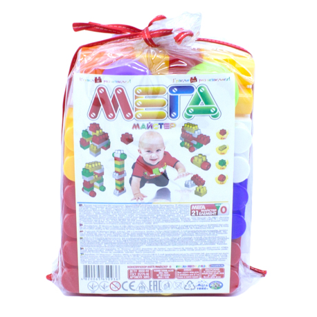 Конструктор Мега  Мастер 0   М 21 эл. 5093  (5093)