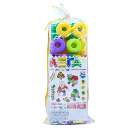 Конструктор Мега  Мастер 1   М 24 ел. 5089  (5089)