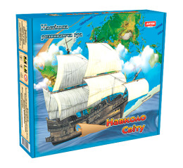 Вокруг света Игры в гофрокартонной коробке 0246