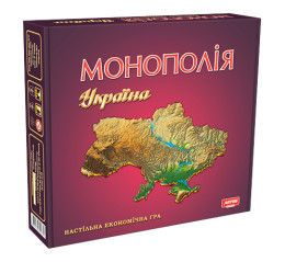 Монополия Украина Игры в гофрокартонной коробке 0734