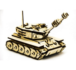 Пазл 3D "Танк М-60" серия "Бронетехника" размер изделия 19 * 11 * 13см